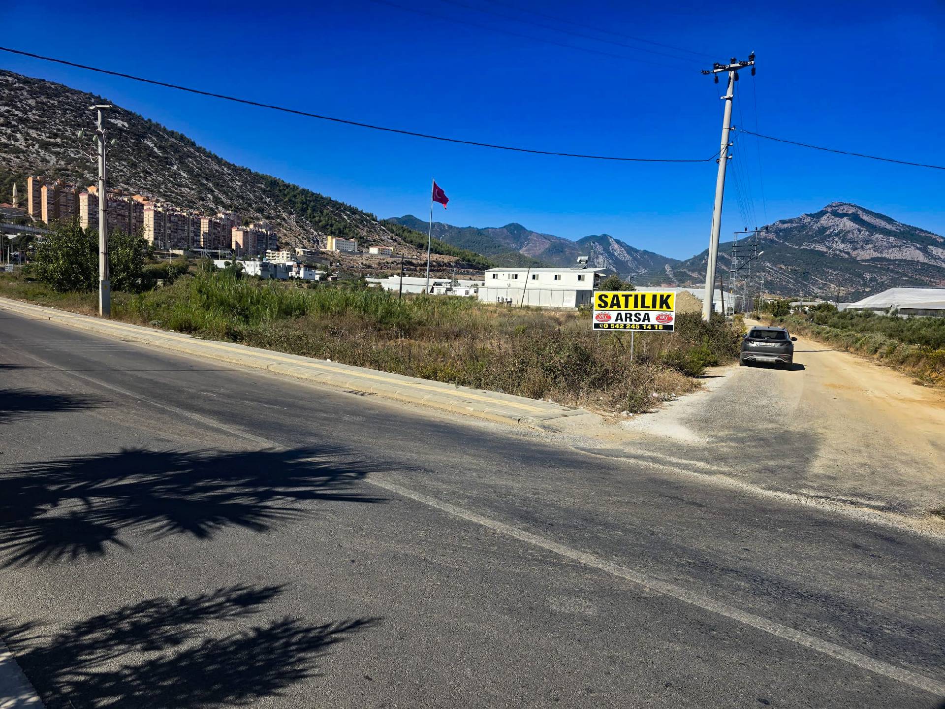 Mersin Anamur Kara Yoluna Cepheli Satılık Arsa Resim 8